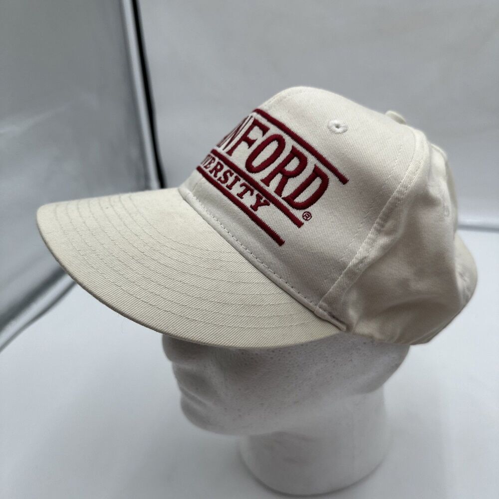 Stanford University Vtg 90s Ncaa Snapback Ball Hat Cap Global Collegiate Product View 2